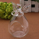 Angel Glass Candle Holder