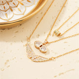 Angel Zircon Pendant Necklace